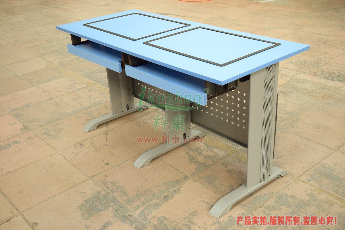科桌家具,邊框翻轉器,翻轉電腦桌,雙人位金屬腳架帶邊框翻轉電腦桌K14-B 科桌家具,邊框翻轉器,翻轉電腦桌,雙人位金屬腳架帶邊框翻轉電腦桌K14-B